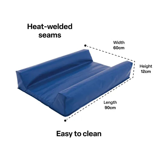 Max & Rosie Baby Change Mat Welded Seam - Blue 90x60cm - Modern Teaching Aids NZ