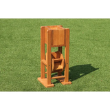 Outdoor Wooden Wheel Stand - Modern Teaching Aids NZ