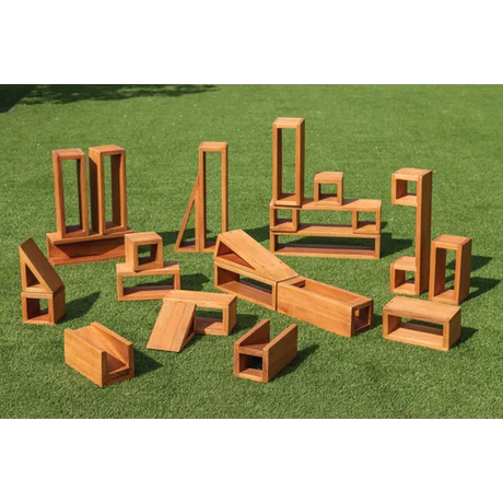 Outdoor Building Set 20 Pieces - Modern Teaching Aids NZ