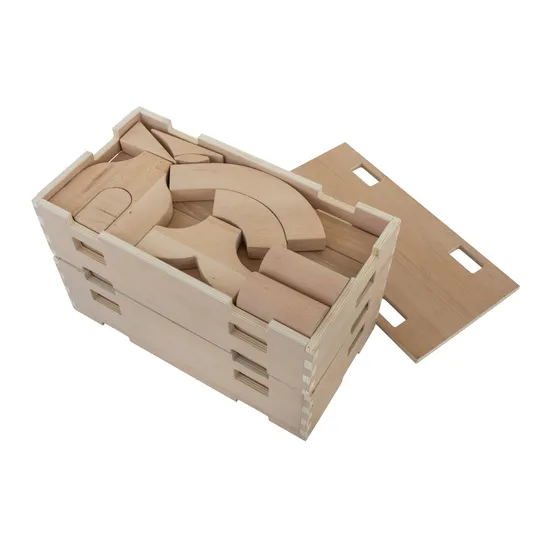 Jimbloxx Project Kindergarten Blocks 58pcs - Modern Teaching Aids NZ