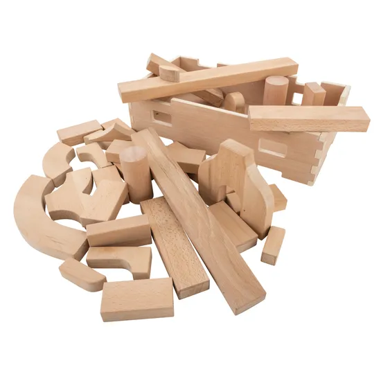 Jimbloxx Project Kindergarten Blocks 58pcs - Modern Teaching Aids NZ