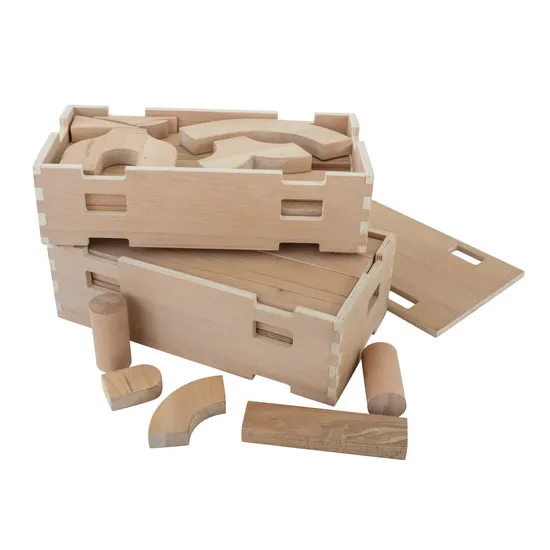 Jimbloxx Project Kindergarten Blocks 58pcs - Modern Teaching Aids NZ