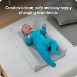 Max & Rosie Baby Change Mat Welded Seam - Grey - Large 90x60 cm - Modern Teaching Aids NZ