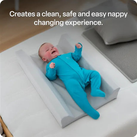 Max & Rosie Baby Change Mat Welded Seam - Grey - Large 90x60 cm