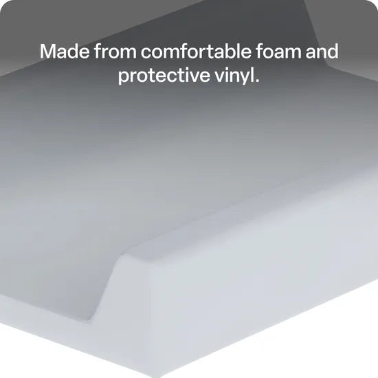 Max & Rosie Baby Change Mat Welded Seam - Grey - Large 90x60 cm - Modern Teaching Aids NZ