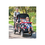 Max & Rosie Multi-Seat Stroller Quad Red - Set of 2