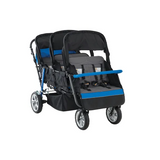 Max & Rosie Multi-Seat Stroller Hexa Blue - Set of 2