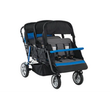 Max & Rosie Hexa Multi-Seat Stroller Blue - Modern Teaching Aids NZ
