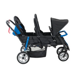 Max & Rosie Hexa Multi-Seat Stroller Blue - Modern Teaching Aids NZ