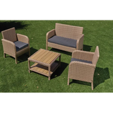 Harmony  Outdoor Wicker Lounge Set