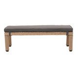Harmony Education Outdoor Wicker Bench