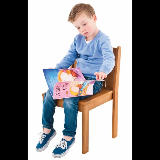 Harmony - Outdoor Wooden Stacking Chair - 35 cm Seat Height - Pack of 2 - Modern Teaching Aids NZ