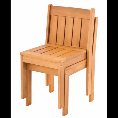 Harmony - Outdoor Wooden Stacking Chair - 35 cm Seat Height - Pack of 2 - Modern Teaching Aids NZ