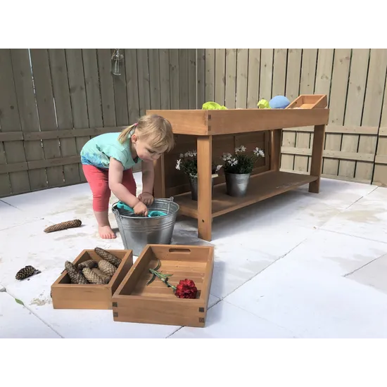 Harmony - Outdoor Sorting Table and Lid - Modern Teaching Aids NZ