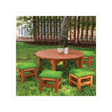 Harmony Education Outdoor Round Table and Grass Stools - Modern Teaching Aids NZ