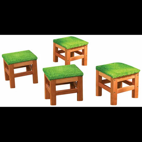 Harmony Education - Outdoor Grass Stool - Pack of 2 - Modern Teaching Aids NZ