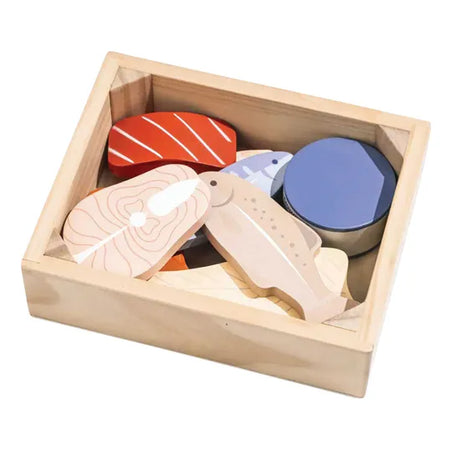 MTA Wooden Seafood Crate 10 Pieces