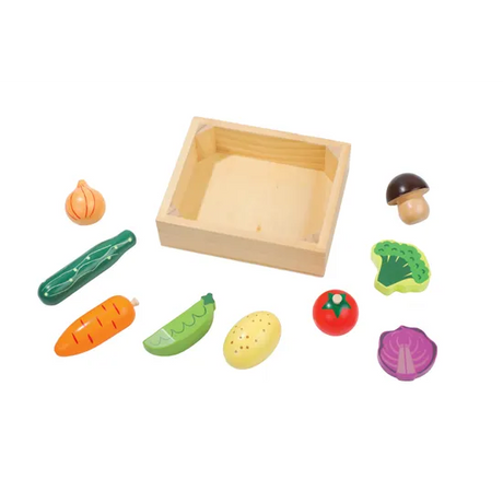 MTA Wooden Vegetables Crate 12 Pieces