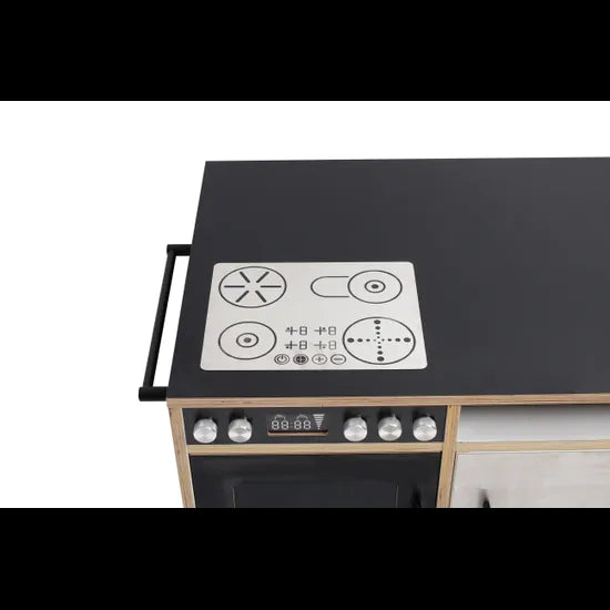 MTA Kitchen & Laundry Play Station - Black - Modern Teaching Aids NZ