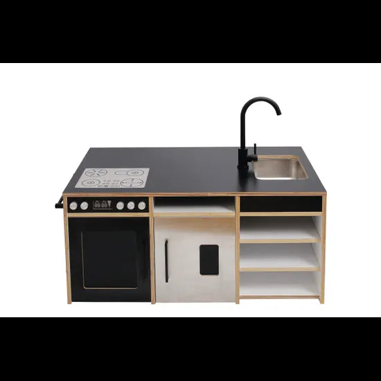 MTA Kitchen & Laundry Play Station - Black - Modern Teaching Aids NZ