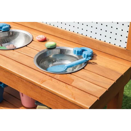MTA Mud Kitchen with Peg Board & Blackboard - Modern Teaching Aids NZ
