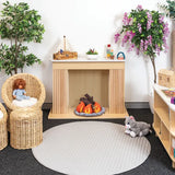 Natural Spaces Home Corner Fireplace - Modern Teaching Aids NZ
