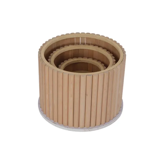 Natural Spaces Nesting Tables Set of 3 - Modern Teaching Aids NZ