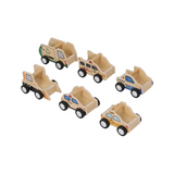 MTA Wooden Cars Set of 6 - Modern Teaching Aids NZ