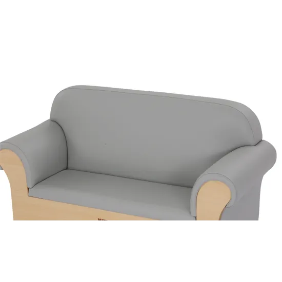 Natural Spaces Double Seater Lounge Grey - Modern Teaching Aids NZ