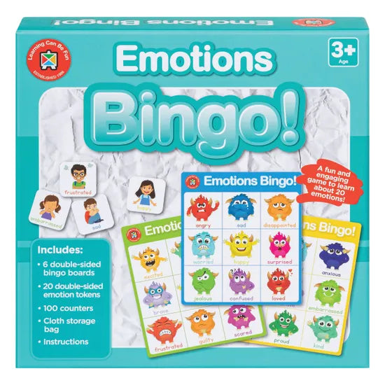 Emotions Bingo - Modern Teaching Aids NZ