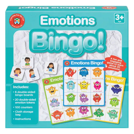 Emotions Bingo - Modern Teaching Aids NZ