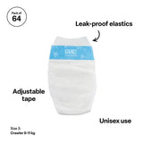 MTA Essentials Nappies Crawler 6-11 kg - Pack of 64 - Modern Teaching Aids NZ