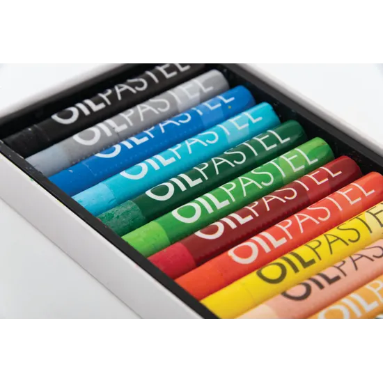 Mungyo Oil Pastels - 12 Colours - Modern Teaching Aids NZ