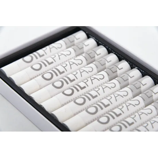 Mungyo White Oil Pastels - Box of 12 - Modern Teaching Aids NZ