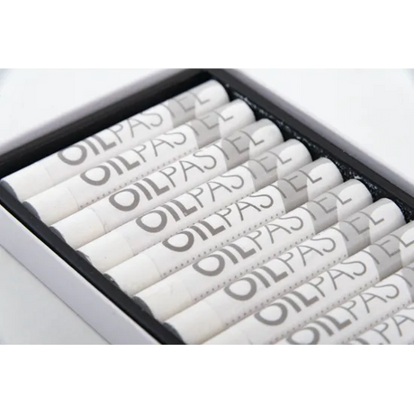 Mungyo White Oil Pastels - Box of 12 - Modern Teaching Aids NZ