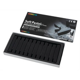 Mungyo Soft Pastels, Charcoal - Box of 12 - Modern Teaching Aids NZ