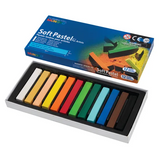 Mungyo Soft Pastels, Assorted - Box of 12 - Modern Teaching Aids NZ