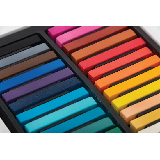 Mungyo Soft Pastels, Assorted - Box of 24 - Modern Teaching Aids NZ