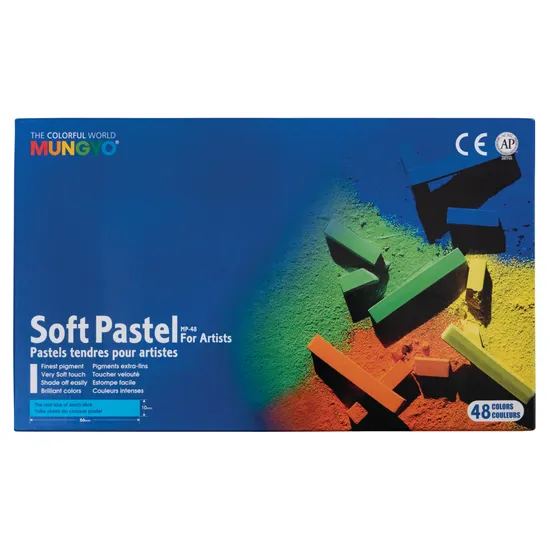 Mungyo Soft Pastels, Assorted - Box of 48 - Modern Teaching Aids NZ