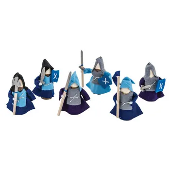 Knights - Set of 6 - Modern Teaching Aids NZ