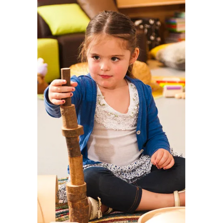 Tree Blocks 36 Pieces Sanded and Oiled - Modern Teaching Aids NZ