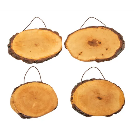 Write-On Wooden Hanging Boards - Pack of 4 - Modern Teaching Aids NZ