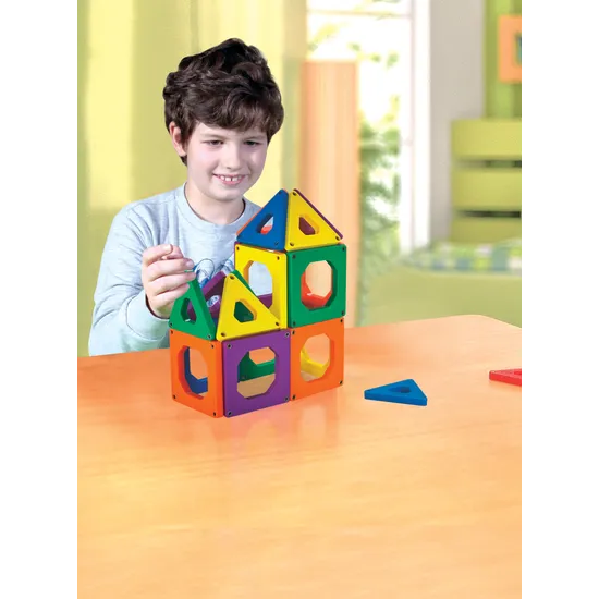 Magnetic Tiles Solid Colours 24 Pieces - Modern Teaching Aids NZ