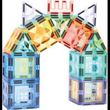 Magnetic Tiles & Car Set 100 Pieces - Modern Teaching Aids NZ