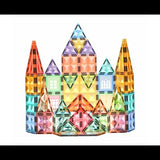 Magnetic Tiles & Car Set 100 Pieces - Modern Teaching Aids NZ