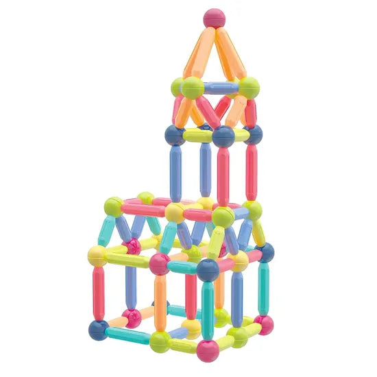 Magnetic Rods & Balls Set 108 Pieces - Modern Teaching Aids NZ