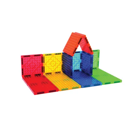 Magnetic Steam Building Tiles - 16 Pieces - Modern Teaching Aids NZ