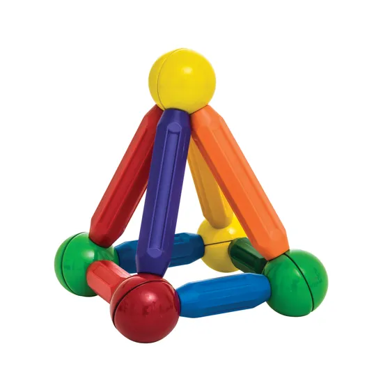 Magnetic Construction Set - 88 pieces - Modern Teaching Aids NZ