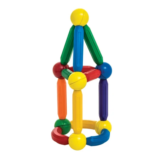 Magnetic Construction Set - 88 pieces - Modern Teaching Aids NZ