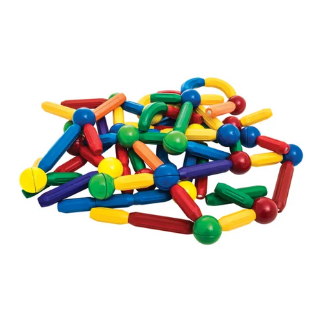 Magnetic Construction Set - 88 pieces - Modern Teaching Aids NZ